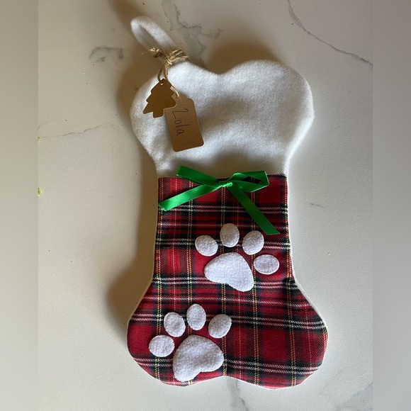 2 Christmas pet stockings - Picture 2 of 2